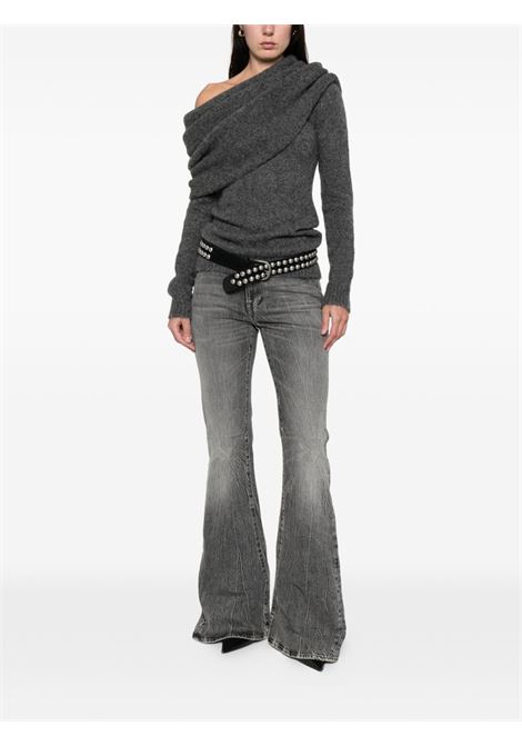 jeans fitted 2025f donna nero ACNE STUDIOS | A00570969